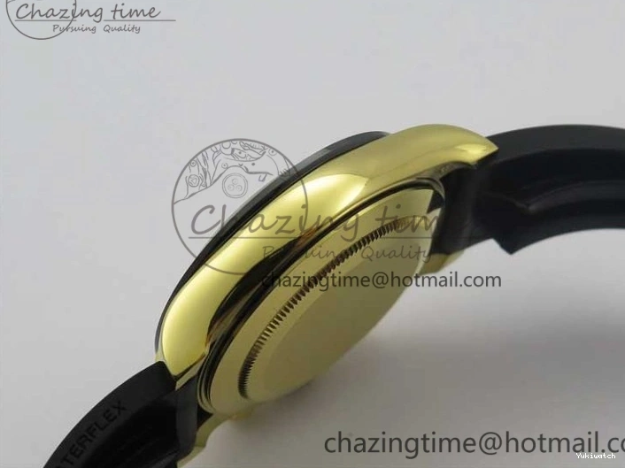 on V3 Strap Extra 1:1 116518 SS Black Strap) YG Dial 904L (Free Case Edition Noob SA4130 White Best Daytona Plated Rubber 1229